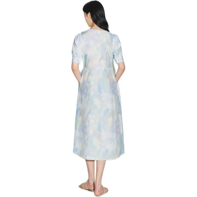 BLUE ERDOS Short Sleeved Dress Women's-5