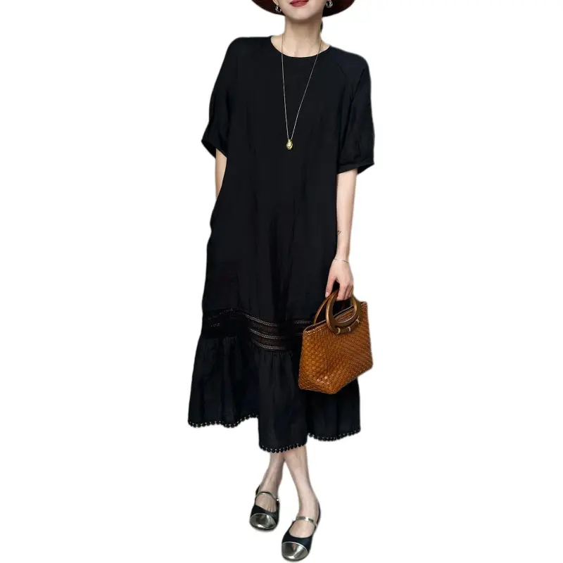 ATUXIU Short Sleeved Dress Women's-4