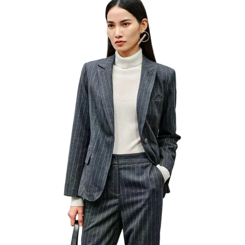 INSUN Business Suits Women's Smoke Gray-1