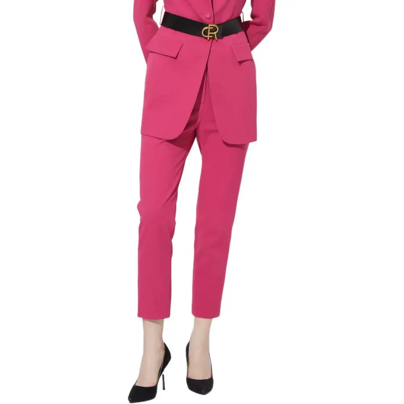 Caroline Suit Trousers Women's Rose Red-1