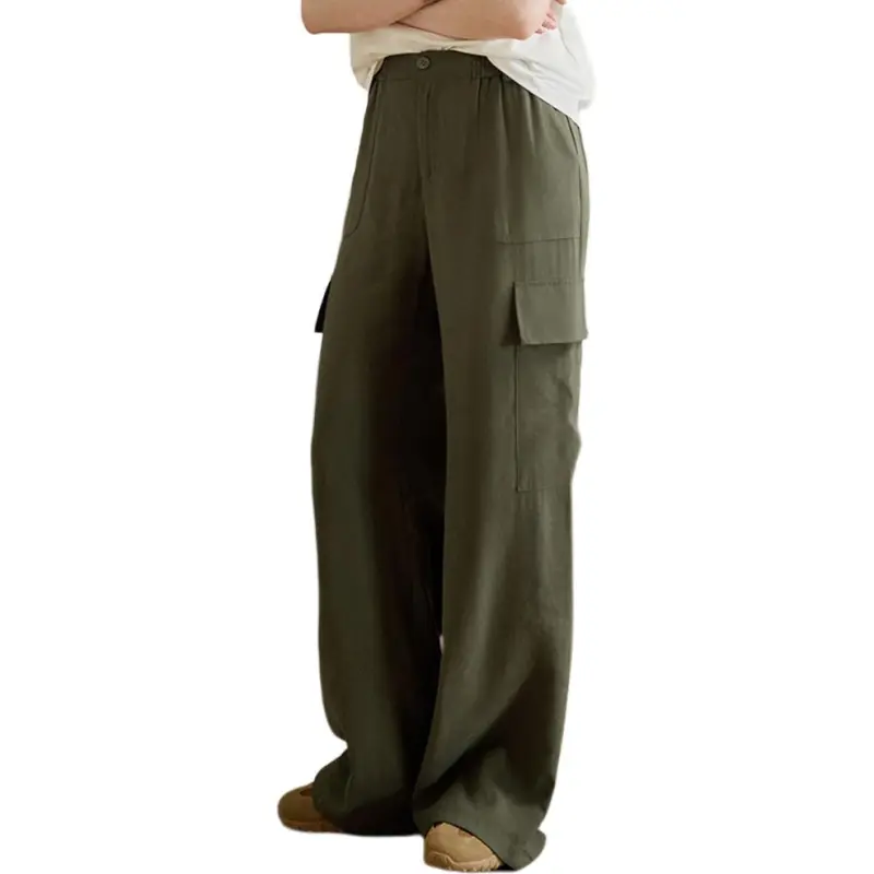 KUHNMARVIN Cargo Pants Women's Green-4