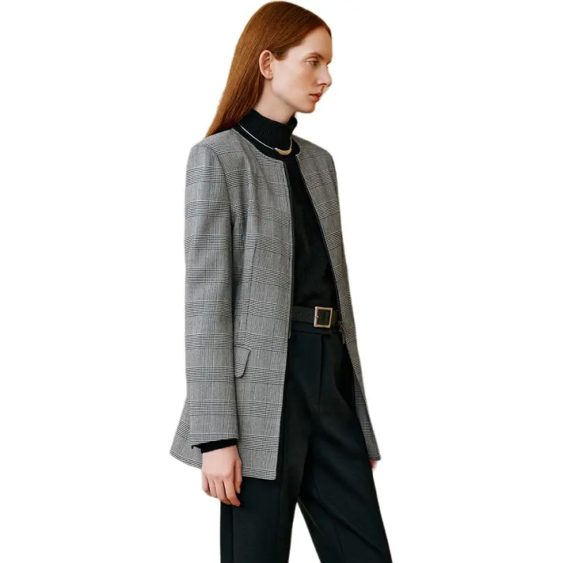 INSUN Business Suits Women's Black-4
