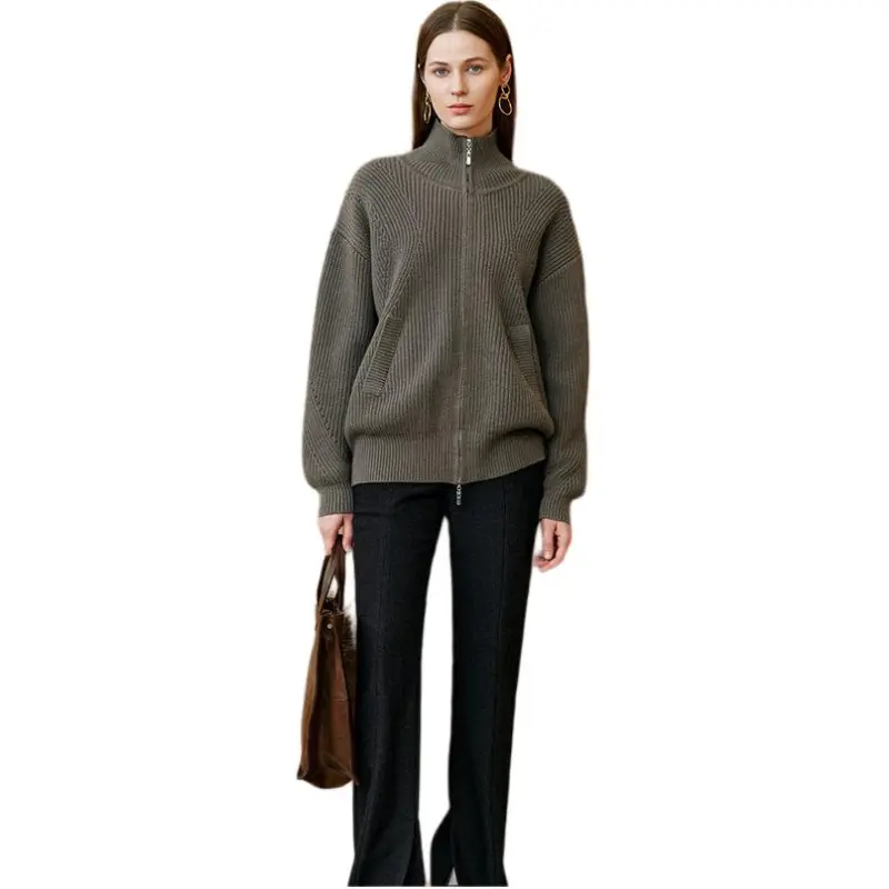 INSUN Jackets Women's Olive Green-2
