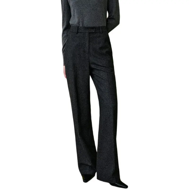 INSUN Casual Pants Women's Carbon Gray-4