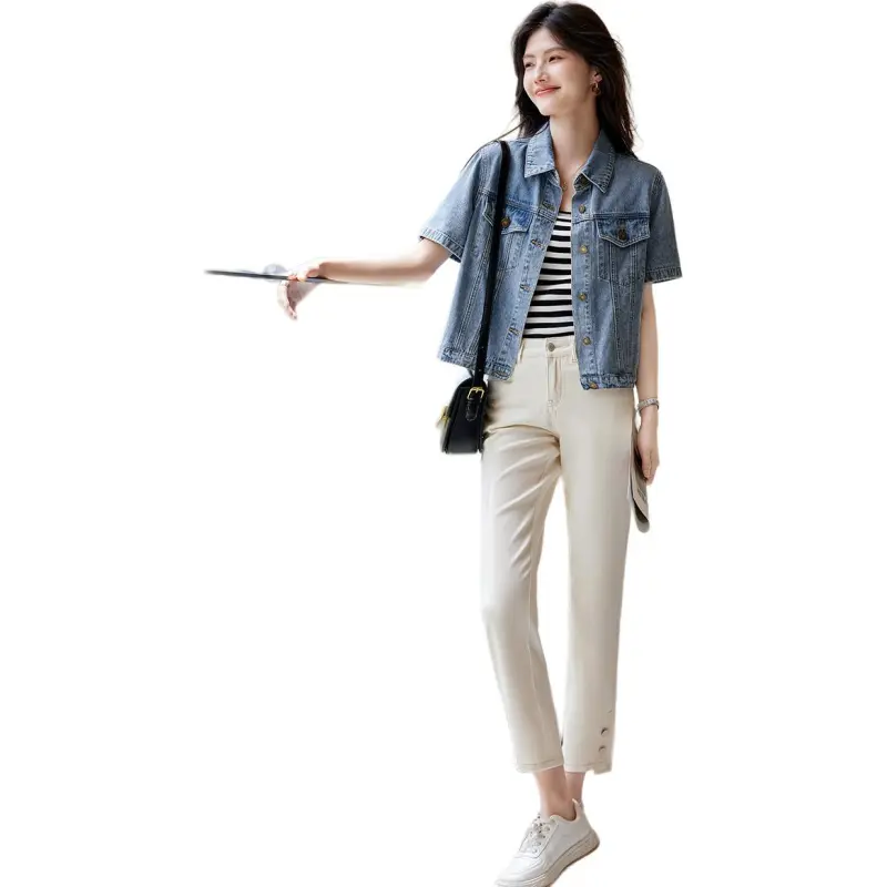 XWI Shirts Women's Denim Blue-3