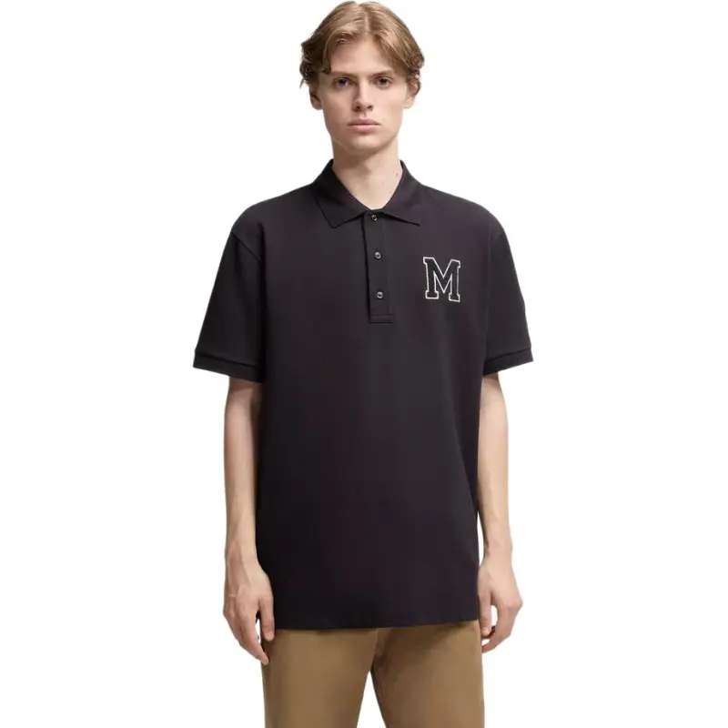 Moncler Polo Shirts Men Navy-1