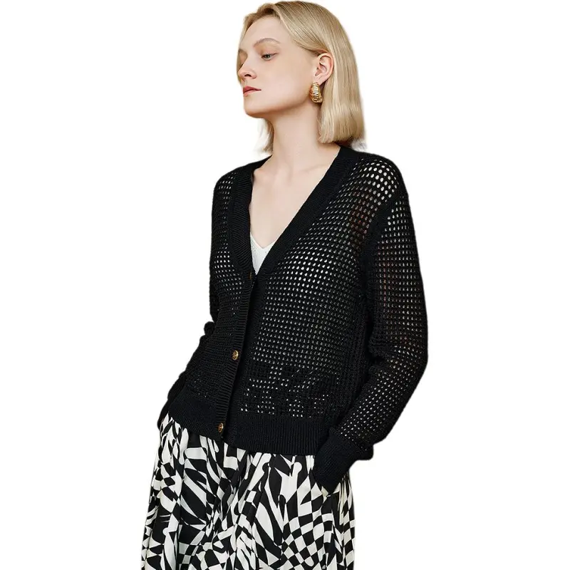 INSUN Knitwear Women's Black-4