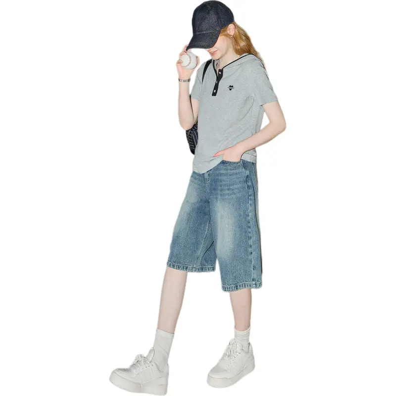 KUHNMARVIN T Shirts Women's Heather Gray-3