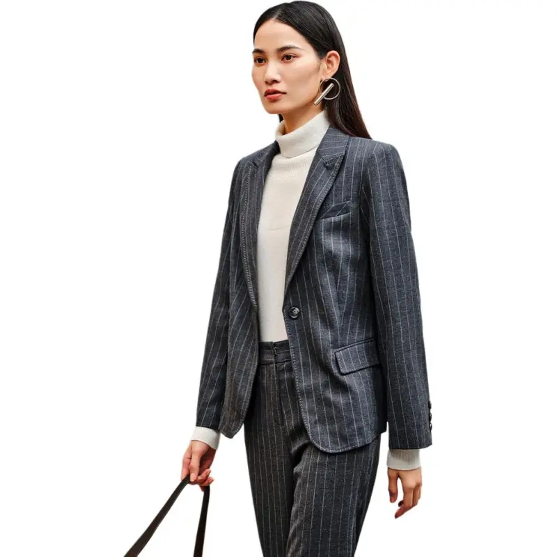 INSUN Business Suits Women's Smoke Gray-2