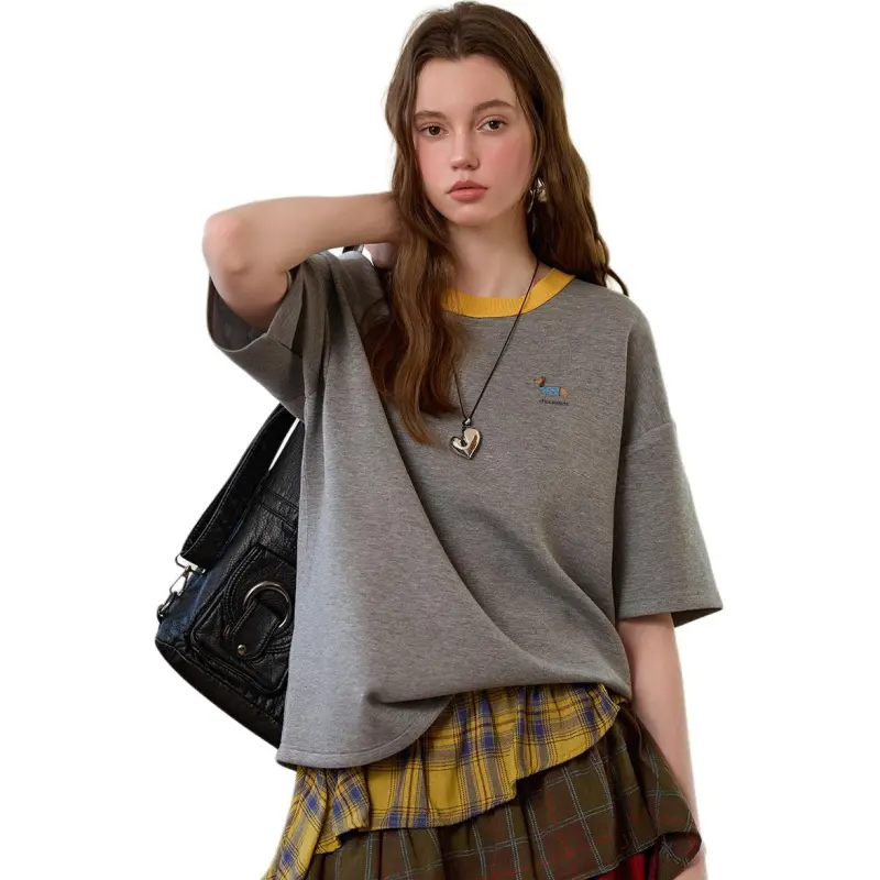  CHOCOOLATE T Shirt Women's Gray-4