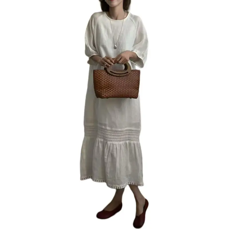 ATUXIU Short Sleeved Dress Women's-1