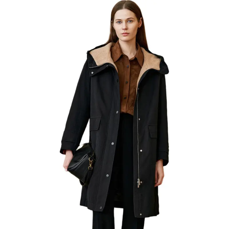 INSUN Down Jackets Women's Black-1