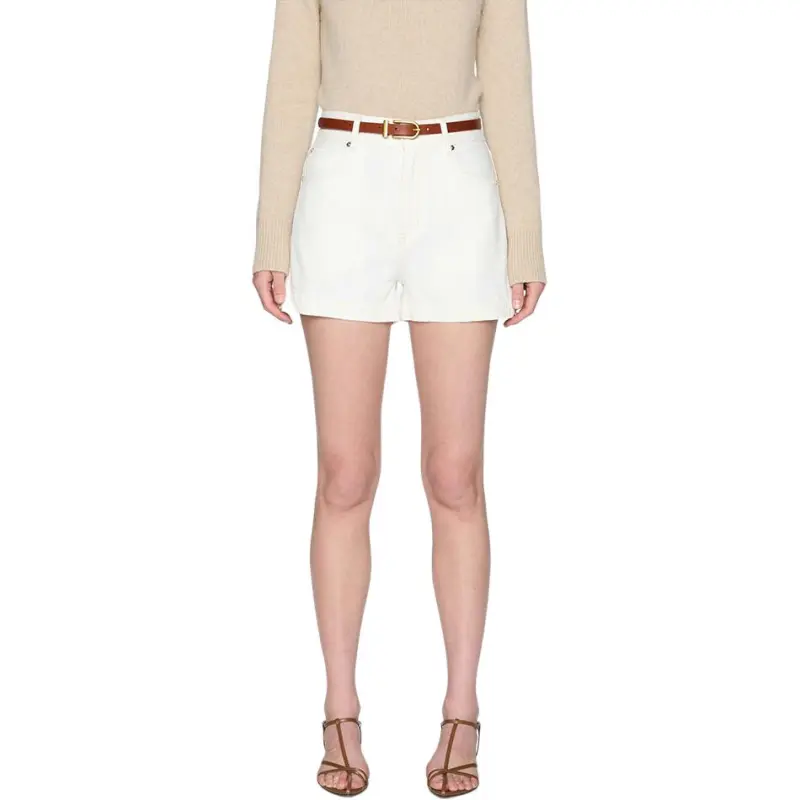 FRAME Denim Shorts Women's White AUCL 4007728-1