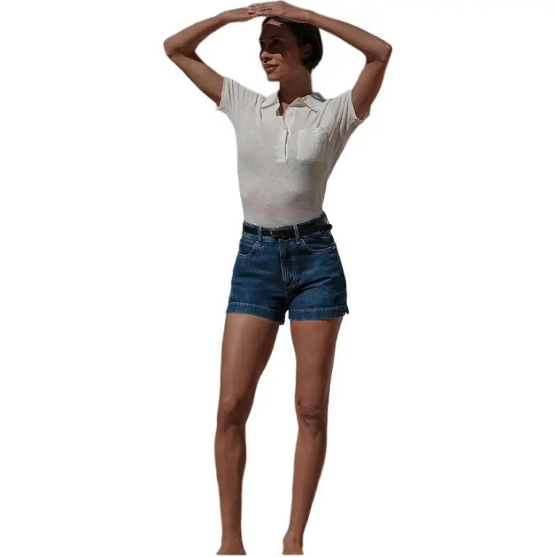 FRAME Denim Shorts Women's Dark Blue GRPH 4009475-1