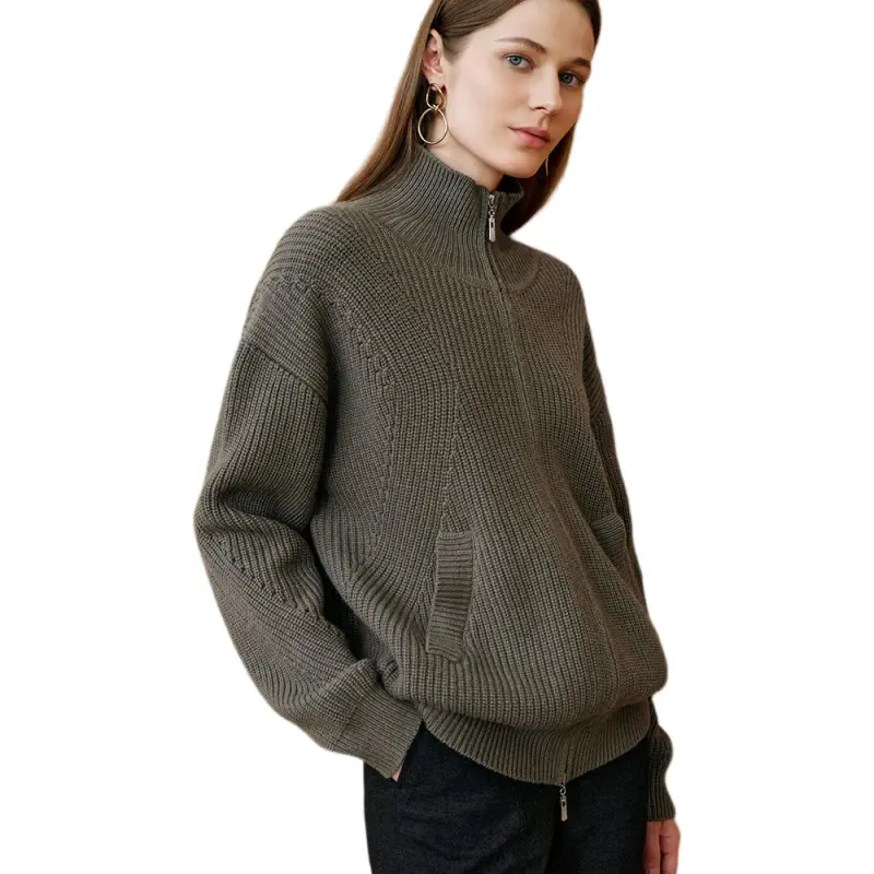 INSUN Jackets Women's Olive Green-5