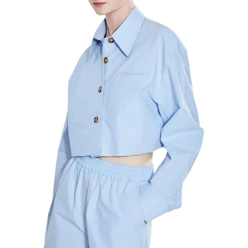 COVERINS Shirts Women's Blue-1