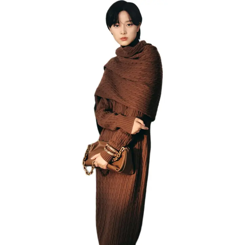 INSUN Long Sleeved Dress Women's-1