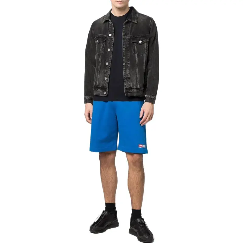 DIESEL Sports Shorts Men Blue-2