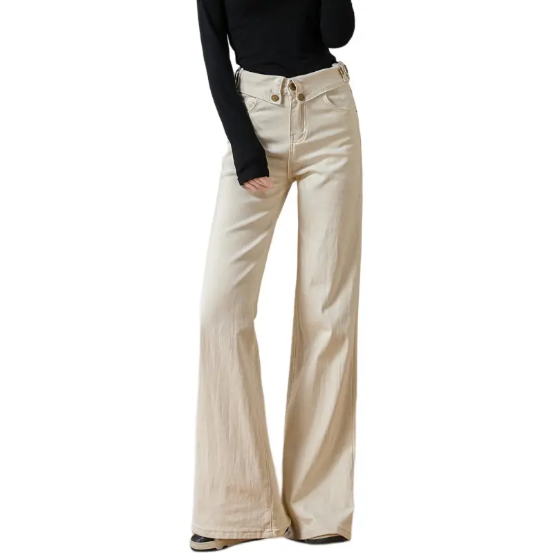 CCAABB Jeans Women's IVX/Apricot-1