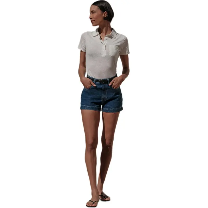 FRAME Denim Shorts Women's White AUCL 4007728-2