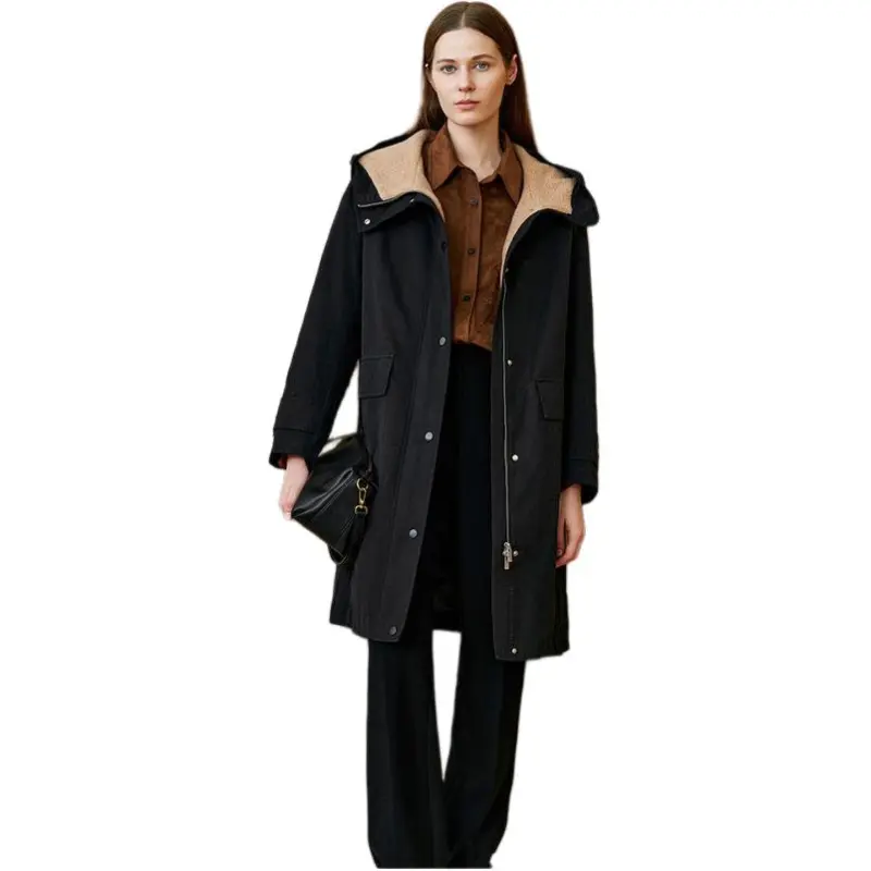 INSUN Down Jackets Women's Black-2