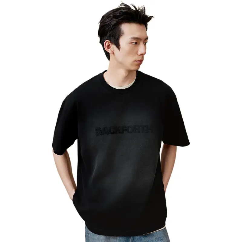GXG T Shirts Men Black-1