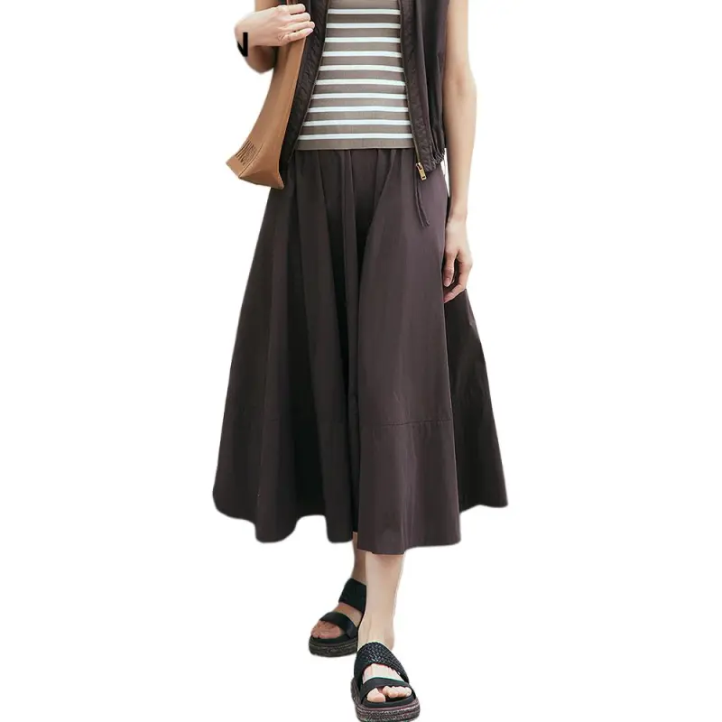 INSUN Casual Long Skirt Women's-1