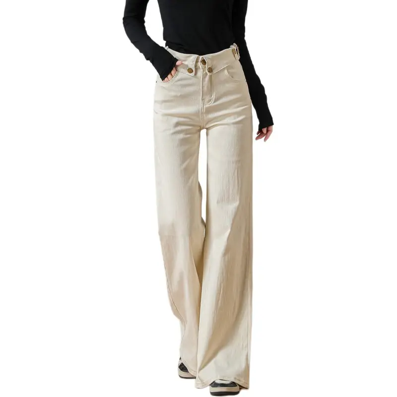 CCAABB Jeans Women's IVX/Apricot-2
