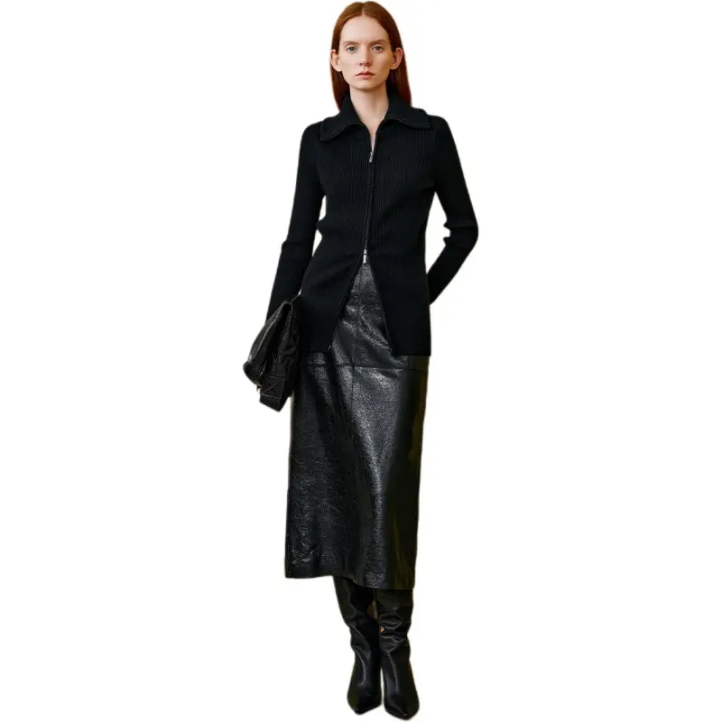 INSUN Cashmere Sweaters Women's Black-1