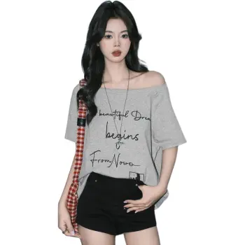 FOREVER 21 T Shirts Women's Gray