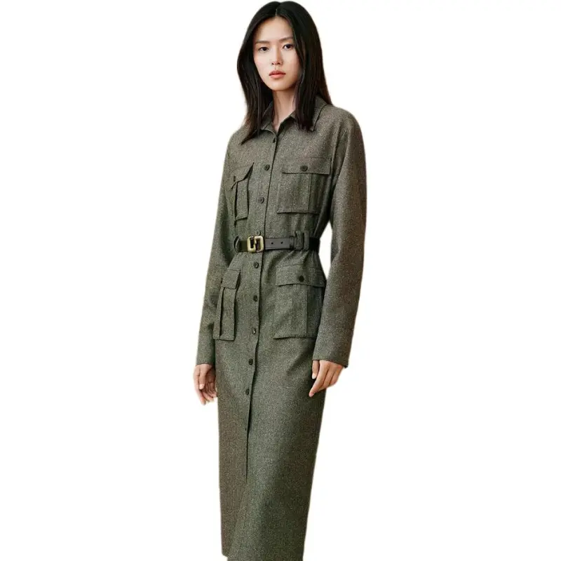 INSUN Long Sleeved Dress Women's-3