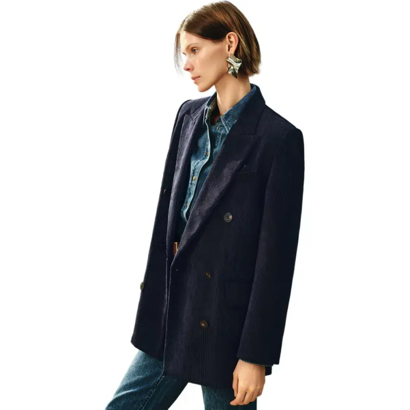 INSUN Business Suits Women's Navy Blue-4