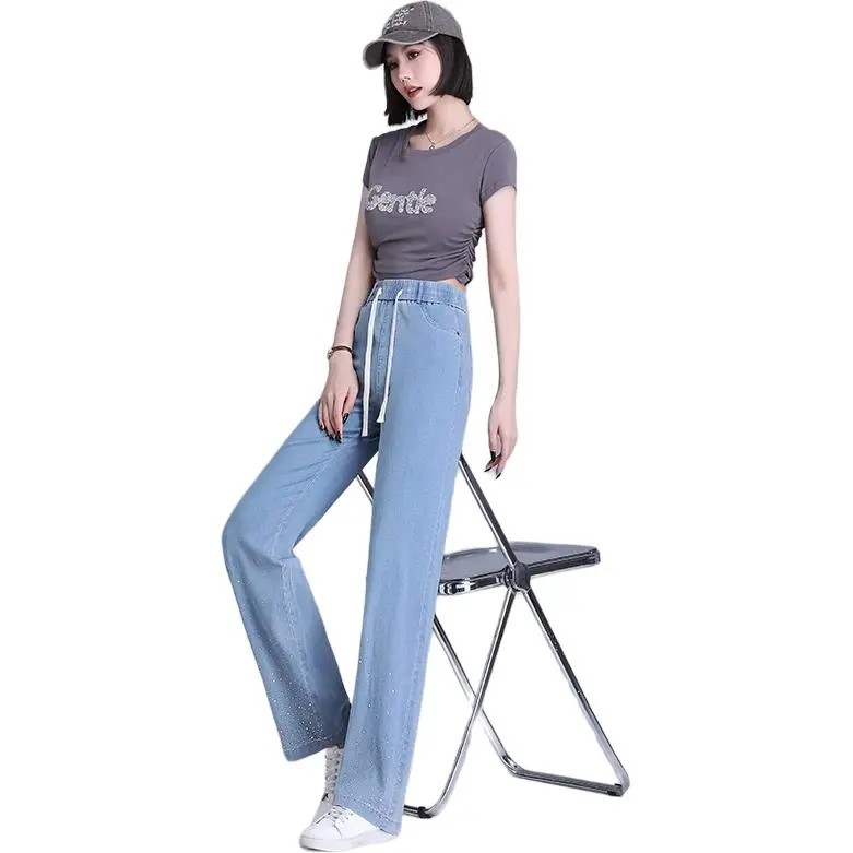 YIRANCHUN Jeans Women's Blue-1