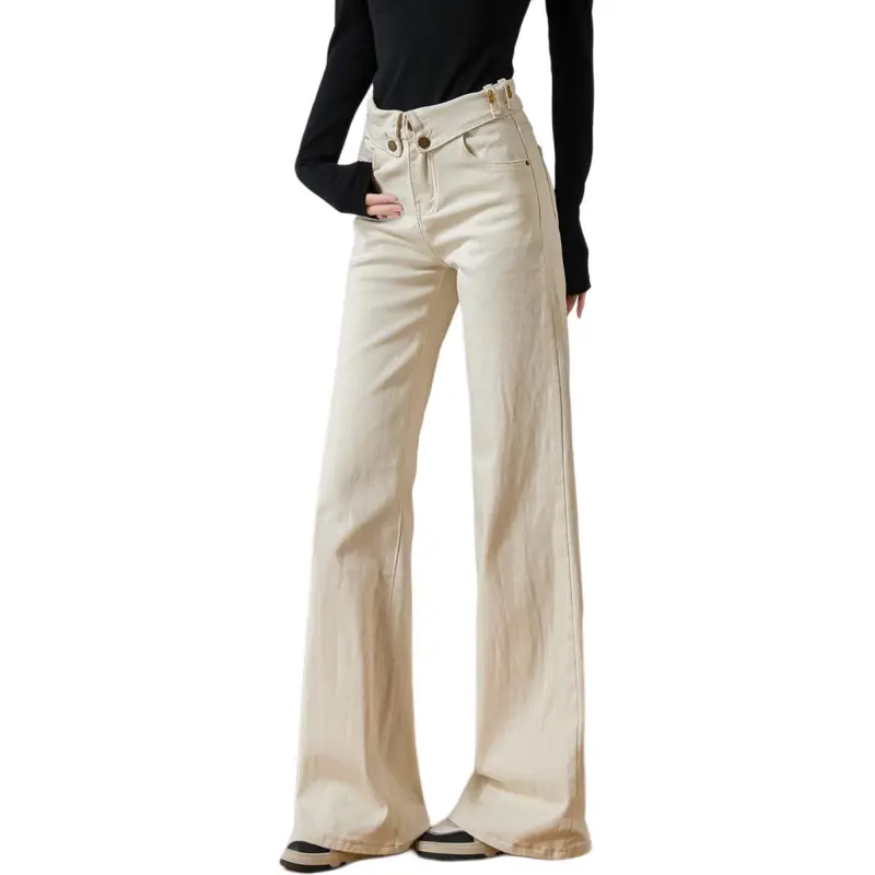 CCAABB Jeans Women's IVX/Apricot-3