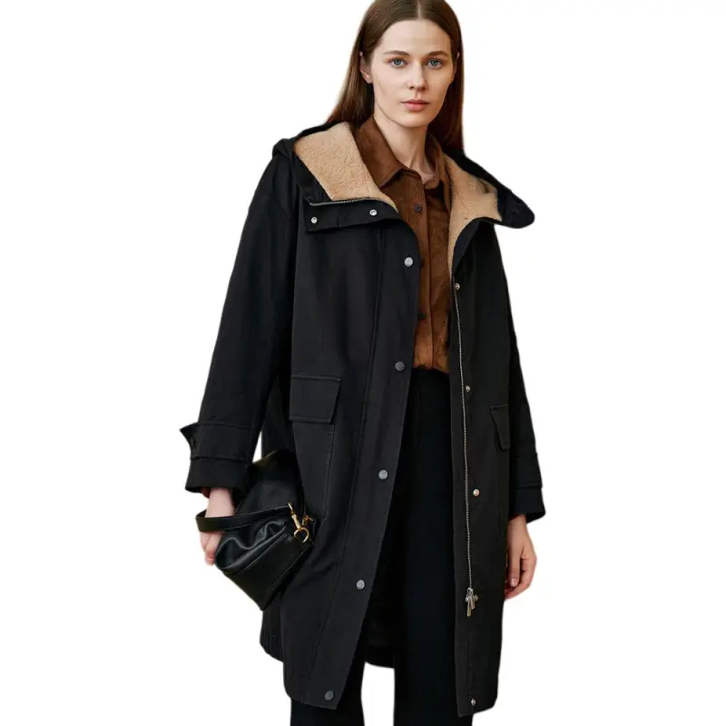INSUN Down Jackets Women's Black-4