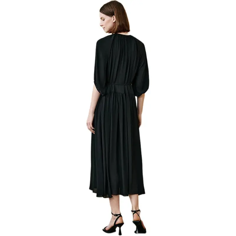 INSUN Short Sleeved Dress Women's-5