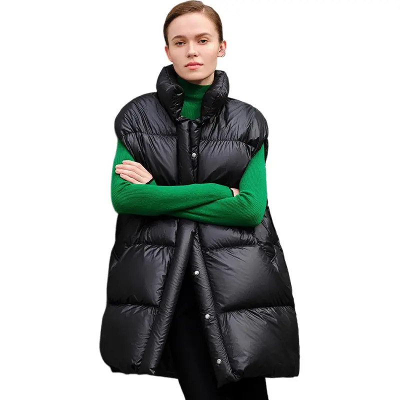 INSUN Vests Women's Black-1