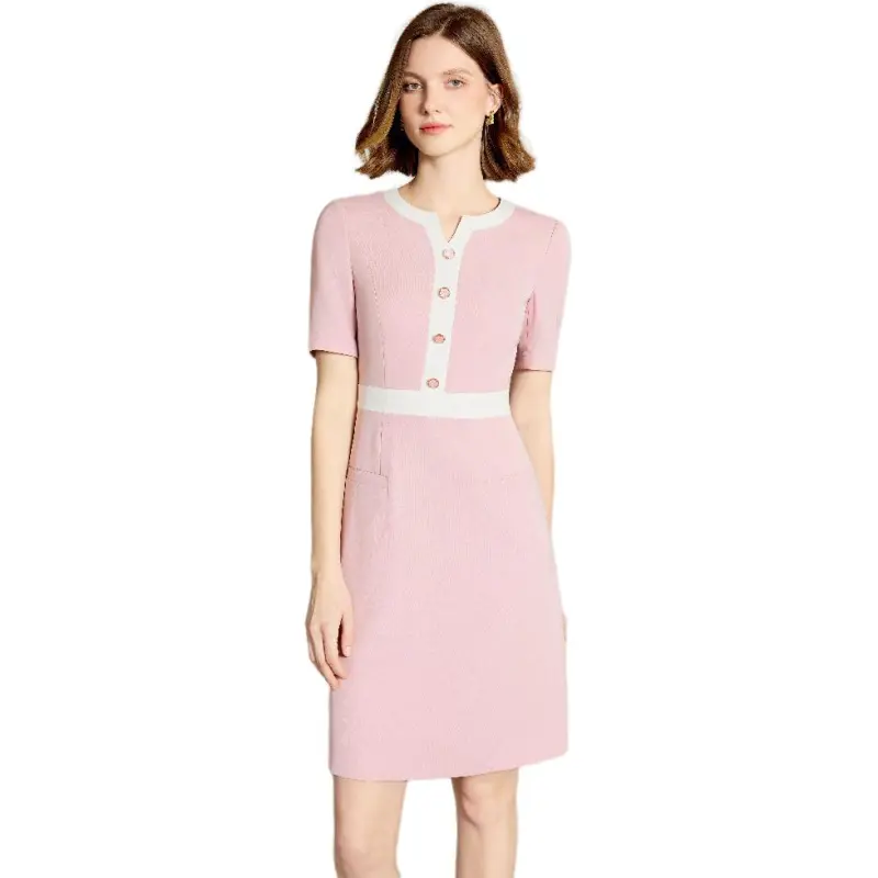 ONE SHALLOW Short Sleeved Dress Women's-1