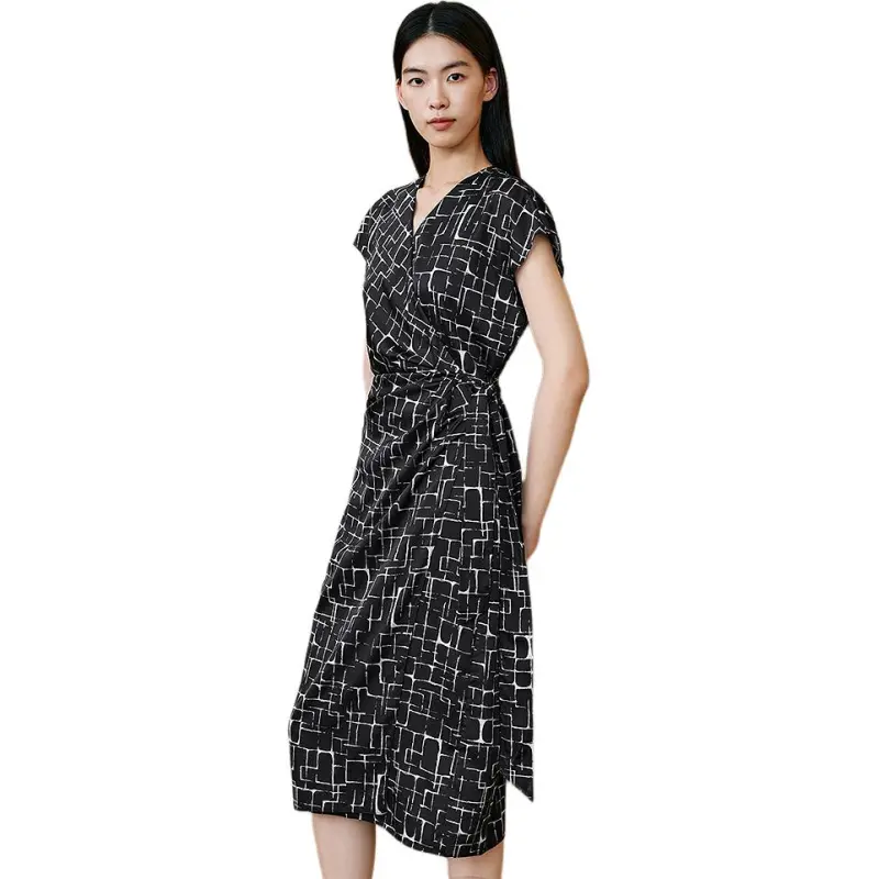 INSUN Short Sleeved Dress Women's-3