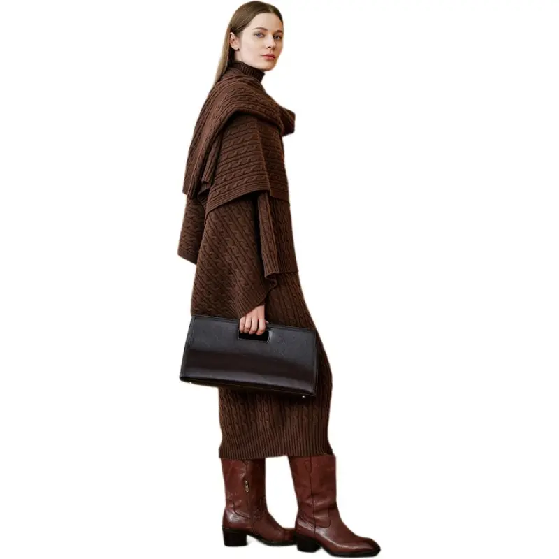INSUN Long Sleeved Dress Women's-3