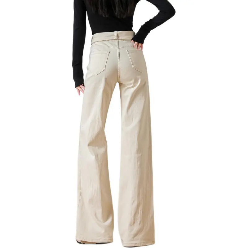 CCAABB Jeans Women's IVX/Apricot-4