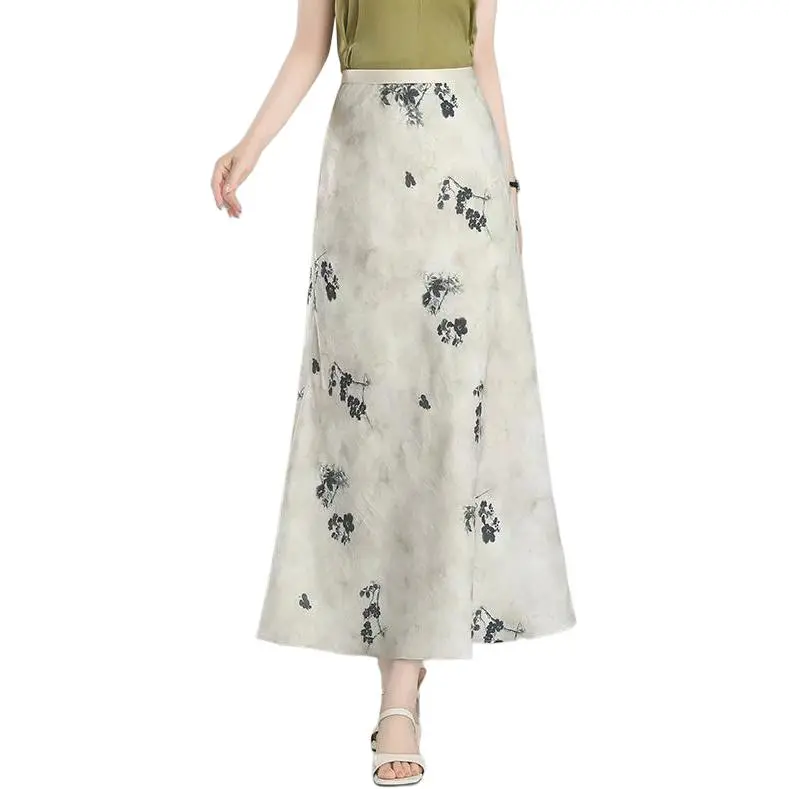 YIRANCHUN Casual Long Skirt Women's-1