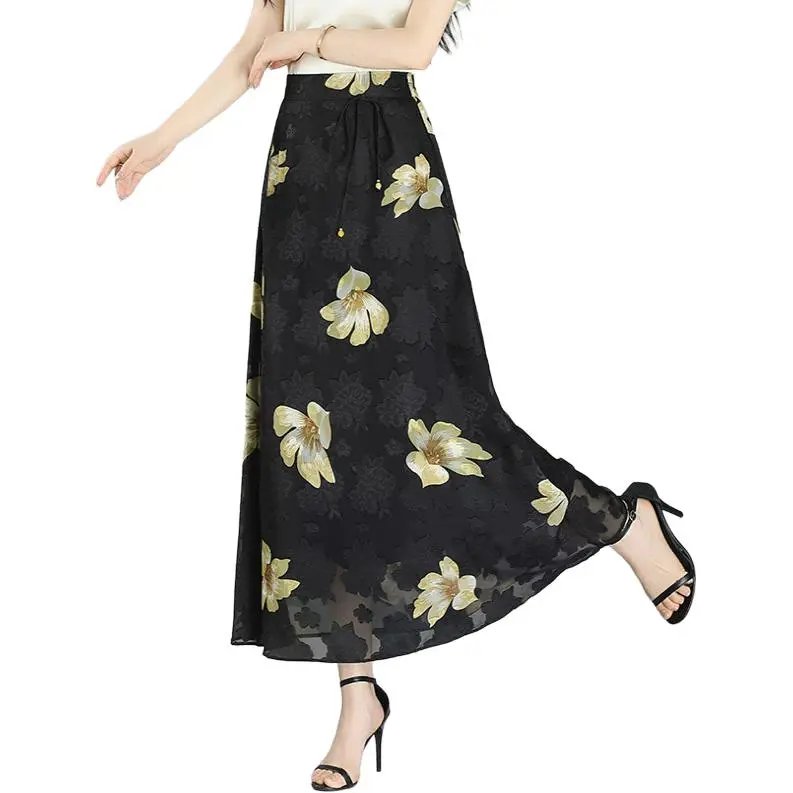 YIRANCHUN Casual Long Skirt Women's-2
