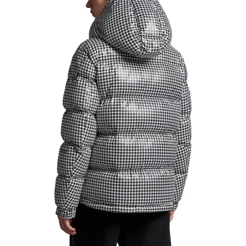Fragment Design X MONCLER GENIUS MONCLER GENIUS X Fujiwara Hiroshi FRGMT Down Jackets Unisex Black White-2