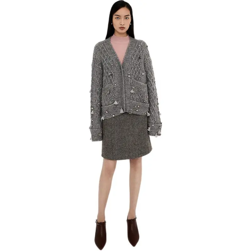 DAZZLE Knitwear Women's Smoky Gray-2