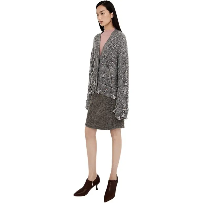 DAZZLE Knitwear Women's Smoky Gray-3
