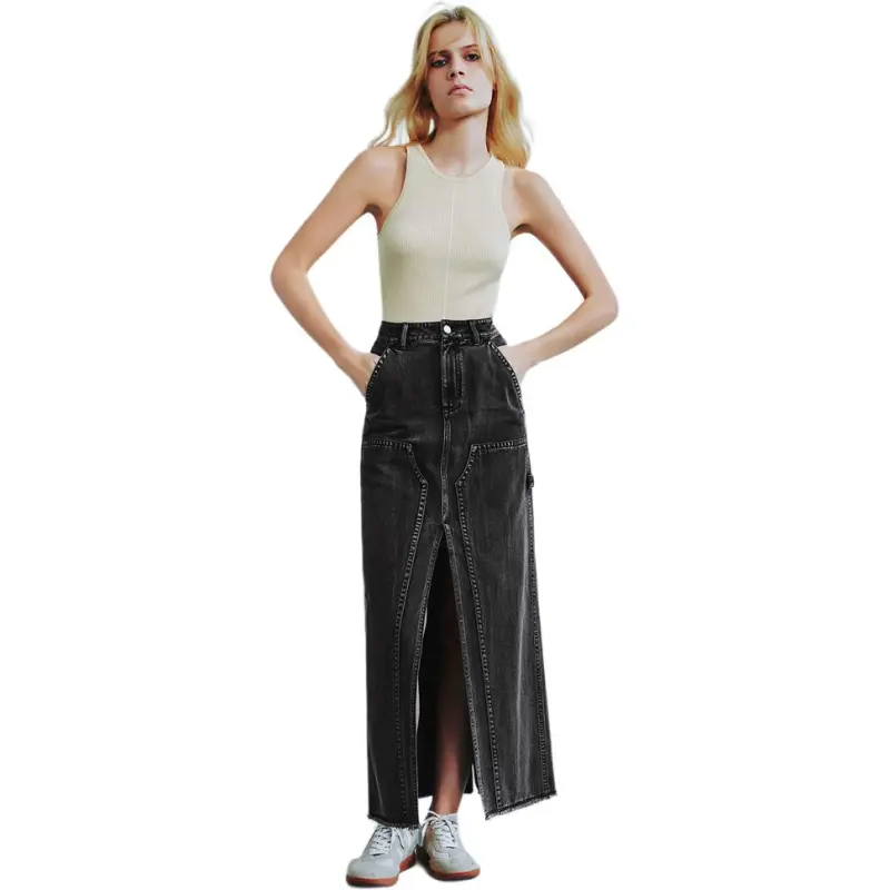 COVERINS Casual Long Skirt Women's-1