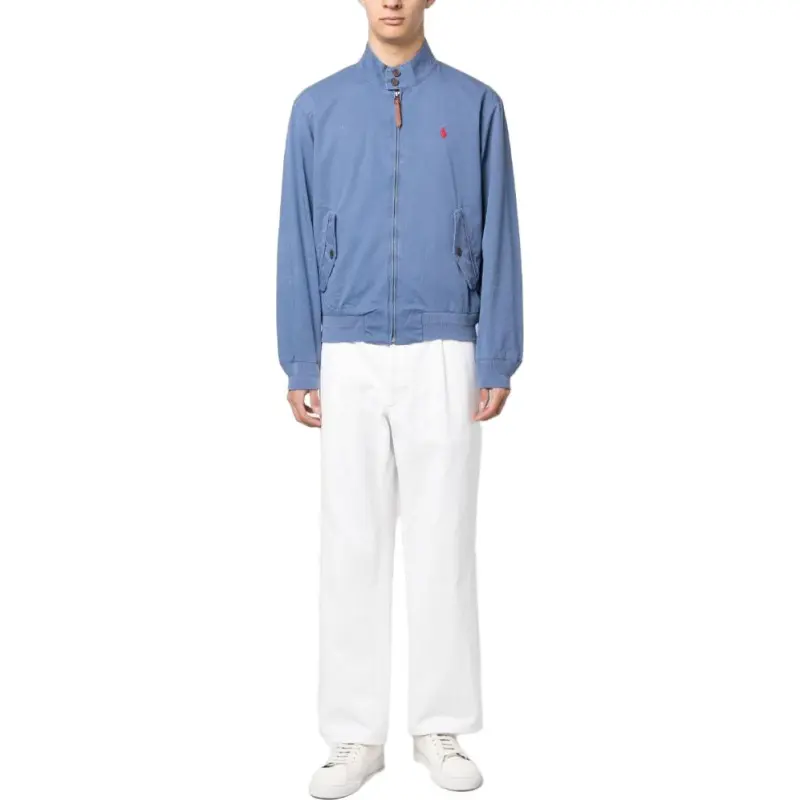 Polo Ralph Lauren Logo embroidered Zip up Bomber Jacket-1