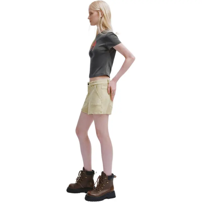 URBAN REVIVO Denim Shorts Women's-3