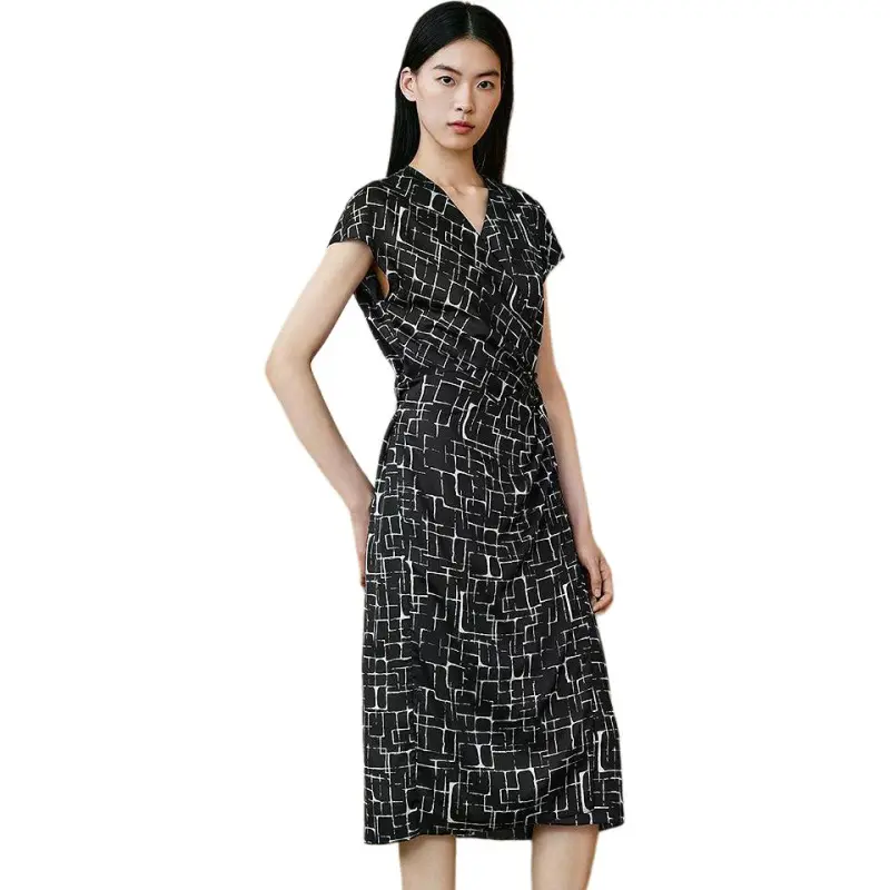 INSUN Short Sleeved Dress Women's-4